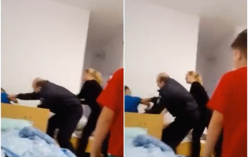 Imagini șocante la un centru de plasament din Voluntari: un minor este agresat fizic și verbal pentru că a sărit pe saltea. „Vrei să chem salvarea?”