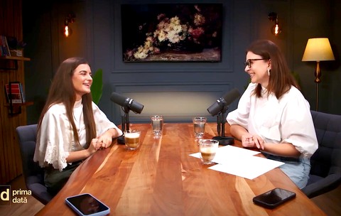 Ana Bodea, fostă balerină, în cadrul podcastului „Prima dată” cu Raluca Hagiu