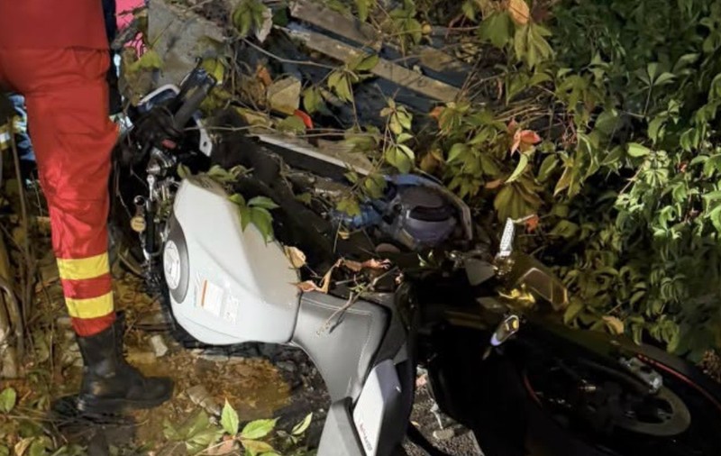Accident cu motocicleta în București