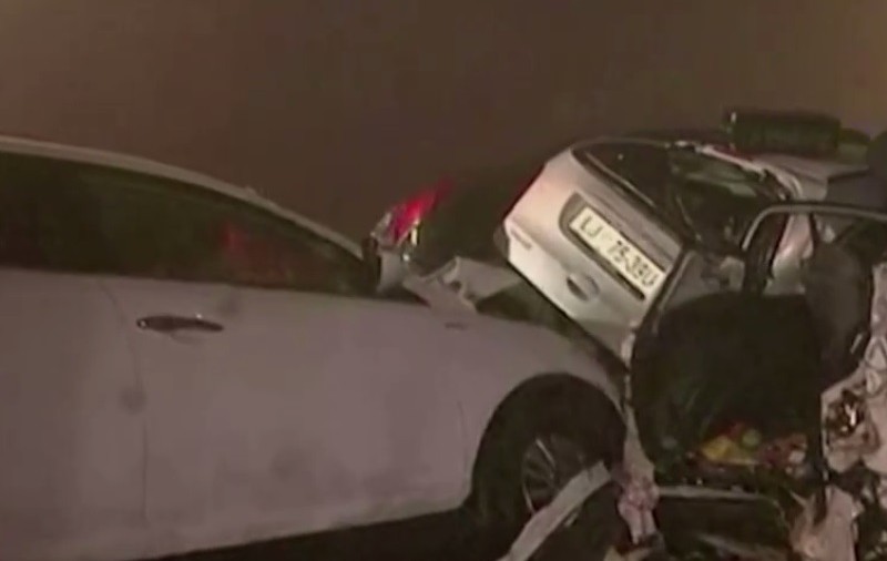 Accident în lanț cu 70 de mașini, în Slovenia. Un român, printre morți | VIDEO
