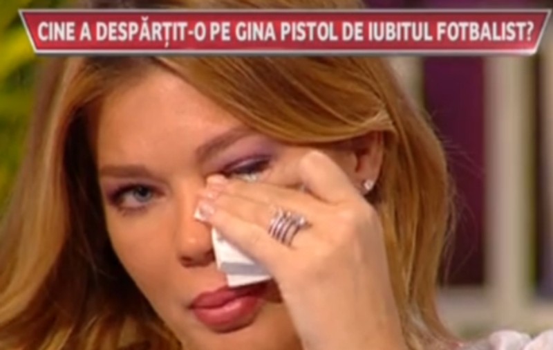 Gina Pistol E SINGURĂ! Uite cum PLÂNGE după DESPĂRŢIREA de fotbalistul Mihai Răduţ