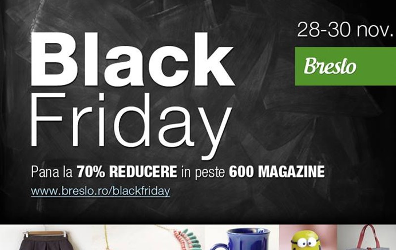 Black Friday 2014 pe Breslo.ro - Reduceri la mii de produse handmade, vintage, si materiale art&hobby