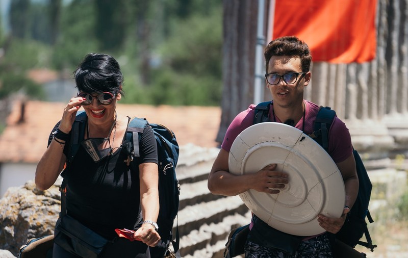 Patrizia Paglieri și fiul ei, cursă nebună la „Asia Express” sezonul 4. „A chemat poliția”