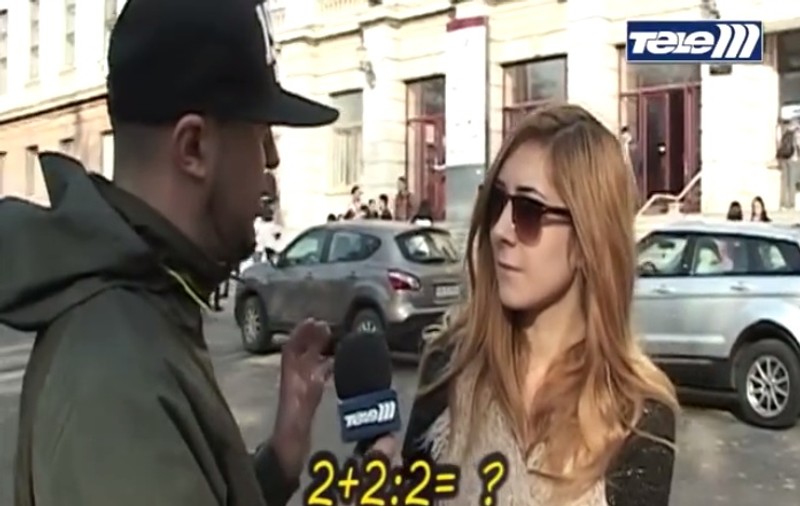 Cât fac 2+2:2? Studentele de le Economie n-au știut să răspundă. Ție cât îți dă? | VIDEO
