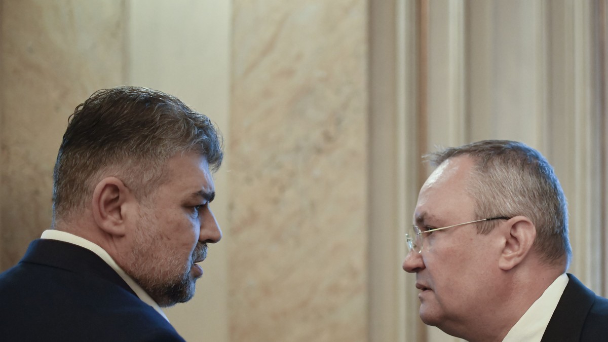Marcel Ciolacu și Nicolae Ciucă au probleme cu strategia politică FOTO Hepta