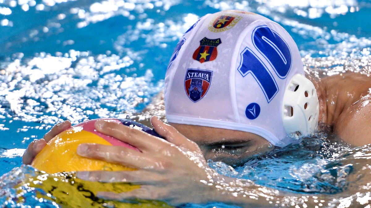 CSA Steaua, victorie la limită în Liga Campionilor la polo pe apă