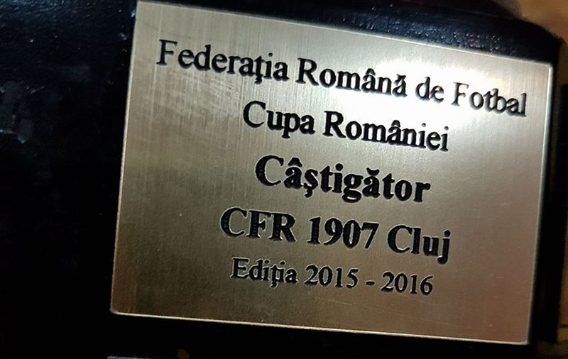 FRF era sigură că Astra va câștiga Cupa României și inscripționase trofeul cu numele echipei din Giurgiu. S-a reparat totul la 2.30 dimineața!