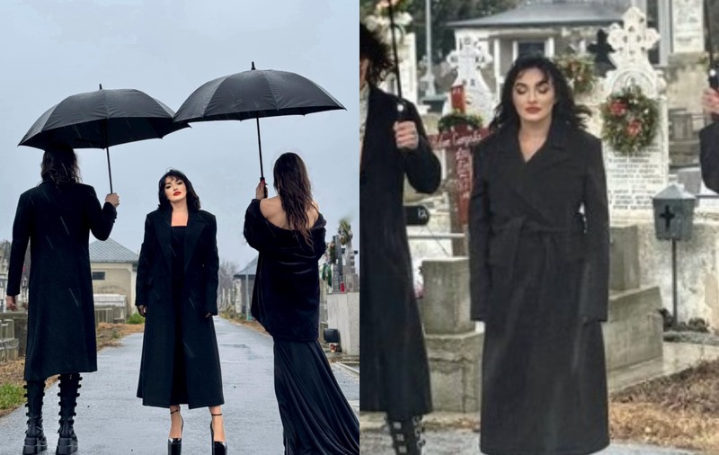 Ana Morodan s-a pozat în cimitir: „Am venit să-mi îngrop trecutul”. Ce reacții a primit de la fani la imaginile postate