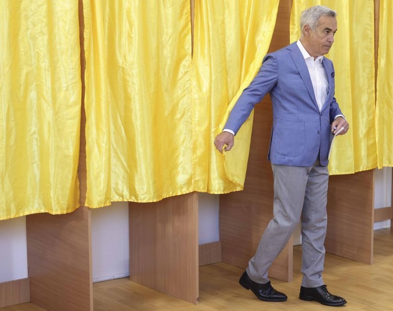 George Simion: „Am votat cu Călin Georgescu”. Candidatul AUR s-a dus la secția de vot alături de fostul candidat la alegerile prezidențiale