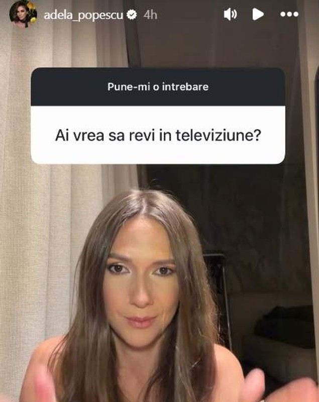 Anunțul făcut de Adela Popescu despre revenirea în televiziune, după ce s-a aflat că Măruță rămâne fără emisiune. „Abia aștept”