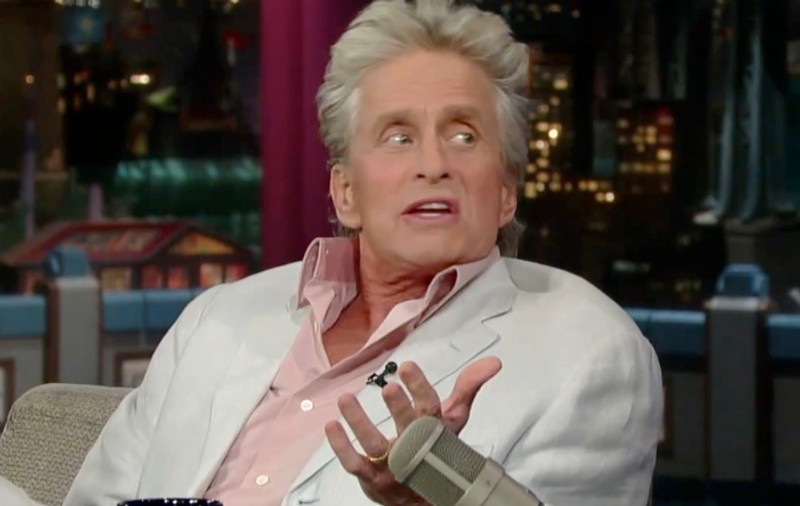 Michael Douglas: "Copiii se bucură că nu pot vorbi prea mult"