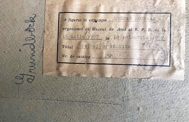Familia Grundbock a expus colecția de tablouri la Muzeul de Artă al Republicii Populare Române FOTO: arhivă