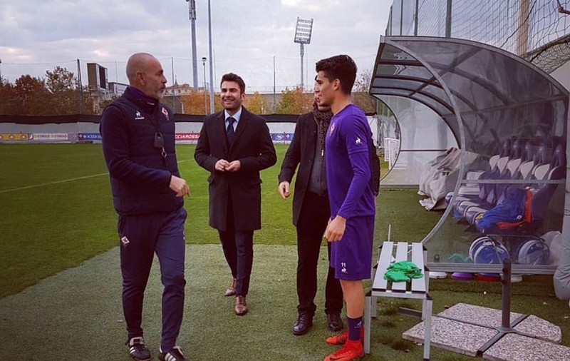 Adrian Mutu s-a întâlnit cu Ianis Hagi: "Trebuie să aibă ambiţia să reuşească mai mult decât părinţii lor, altfel merită palme"