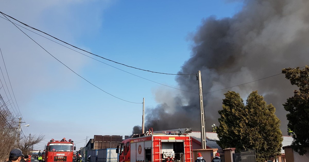 incendiu REMAT Afumați