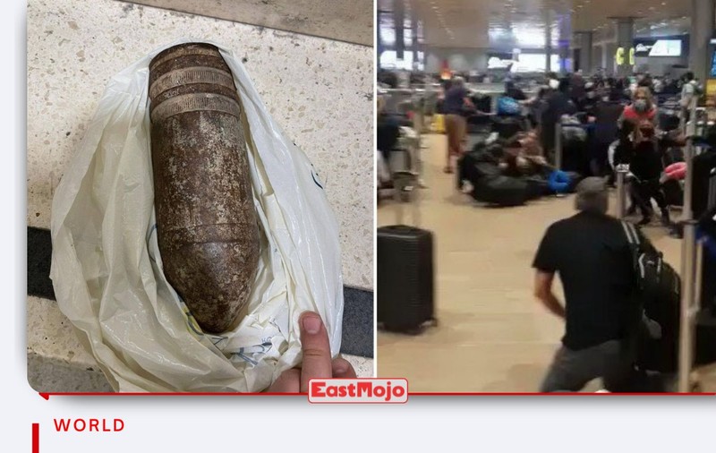 VIDEO. Familie de americani, prinsă cu o bombă neexplodată în bagaj, în aeroportul din Tel Aviv. „Am luat-o ca suvenir”