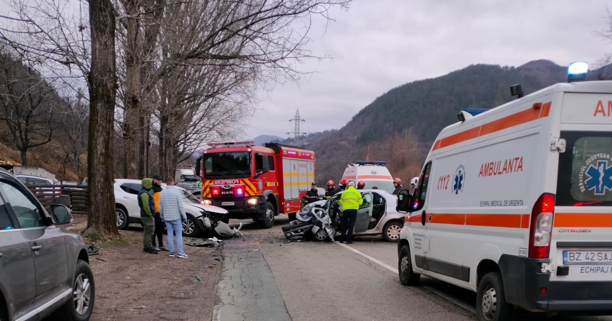 Accident in Buzau