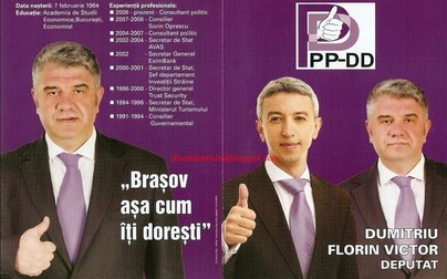 Victor Florin Dumitriu a candidat pe listele PP-DD