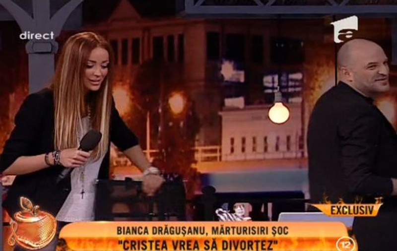 Bianca VÂNEAZĂ SCAUNUL lui Capatos?!! Uite CE SHOW IEFTIN a făcut roşcata