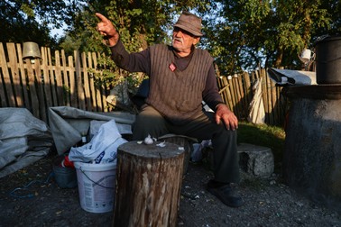 Gheorghe Vasile Hogaș, din satul Spiești, Neamț. Sursa foto: Vlad Chirea