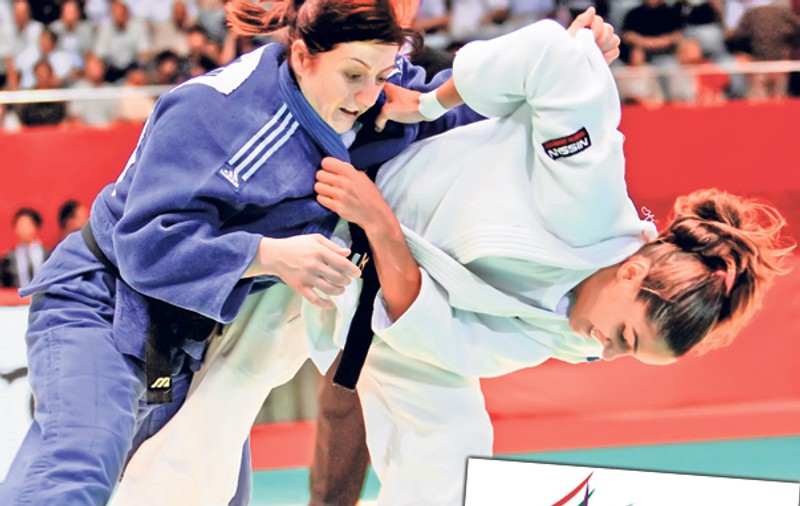 Corina Căprioriu se bate cu nasul rupt la Campionatul European de judo