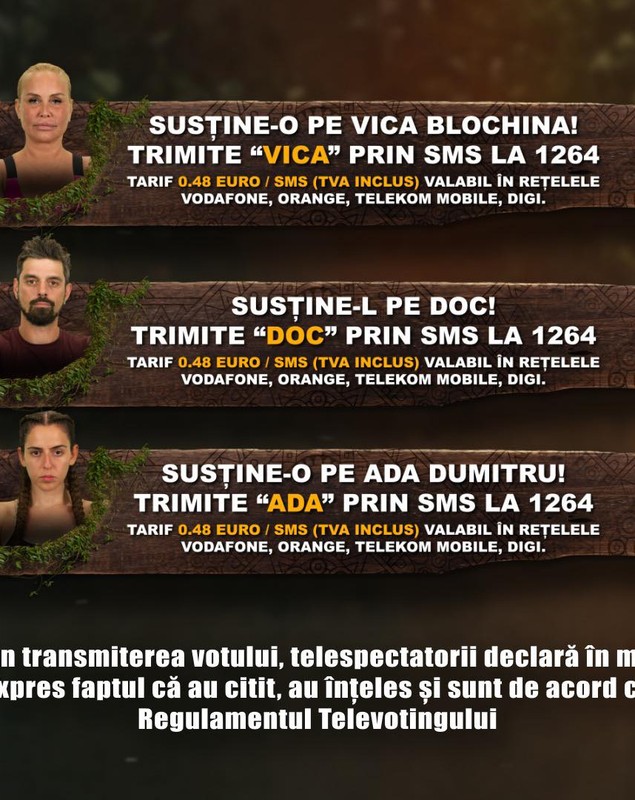 Al patrulea Faimos eliminat de la Survivor 2023. Unii fani vor ca Vica Blochina să plece acasă: „Ei îi este greu la Survivor”
