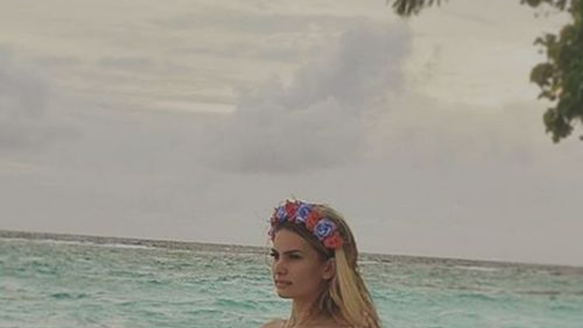 Bianca pe insula (foto Instagram)