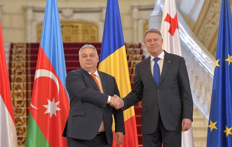 Viktor Orban, Charles Michel și premierii din Belgia și Croația, primiți miercuri de Klaus Iohannis la Cotroceni