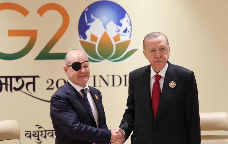 Scholz îl va primi pe Erdogan la Berlin, peste o săptămână, într-o vizită neașteptată, marcată de tensiunile acutizate de războiul din Orientul Mijlociu