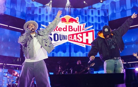 Smiley și Ian pe scena Red Bull SoundClash | Foto: Red Bull