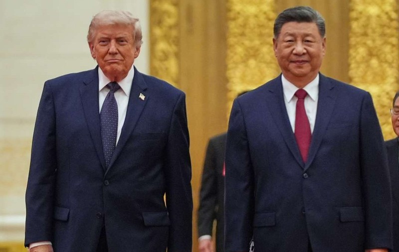 Donald Trump și Xi Jinping, în cadrul unei întâlniri care a avut loc în 2026 la Beijing.