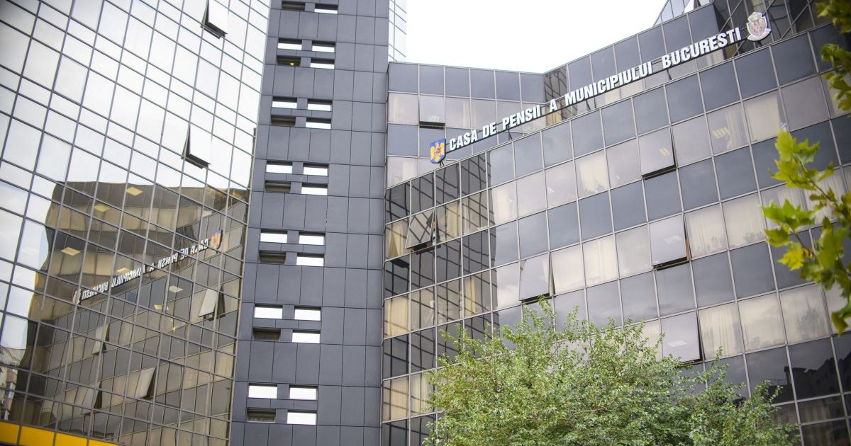 Casa de pensii a municipiului București este impunătoare
