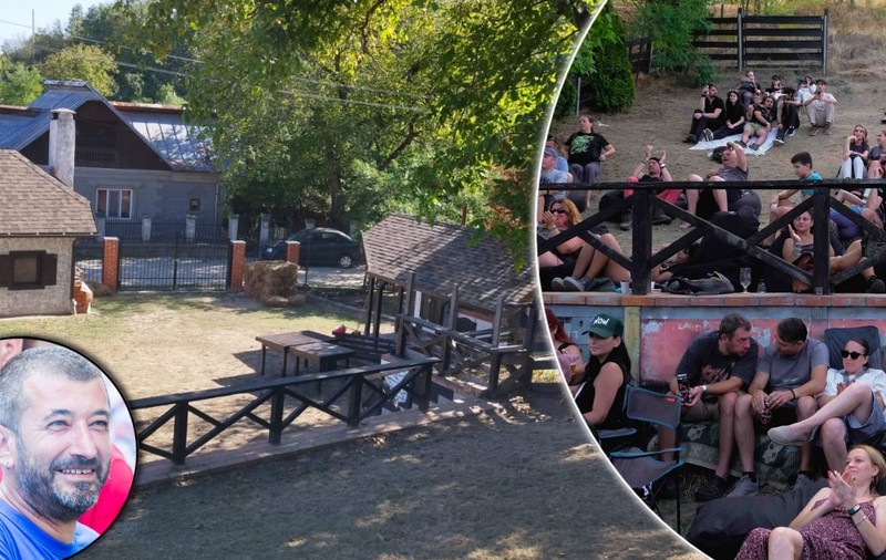 Un român stabilit în Belgia și-a făcut festival de muzică în curtea casei unui sat din Argeș: „Am dărâmat grajduri, am pus gazon”