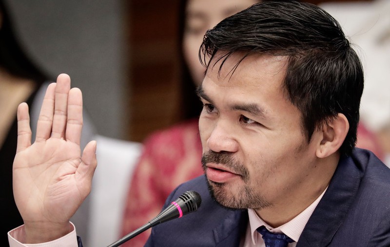 Manny Pacquiao va candida pentru funcţia de preşedinte în Filipine