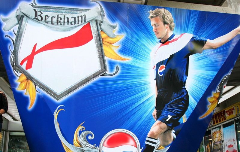 Beckham nu vrea să mai fie imaginea Pepsi