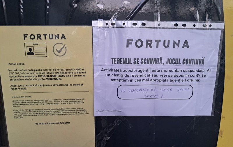 Lovitură pentru pariori: nu mai pot juca bilete în agențiile unei mari case de pariuri!