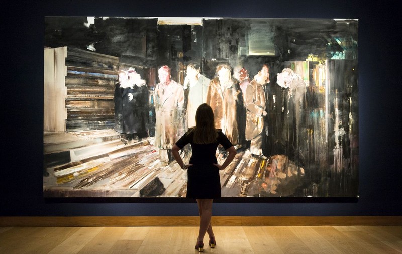 Tablou al pictorului Adrian Ghenie, vândut la Londra pentru 3 milioane de euro. Cine este personajul pictat