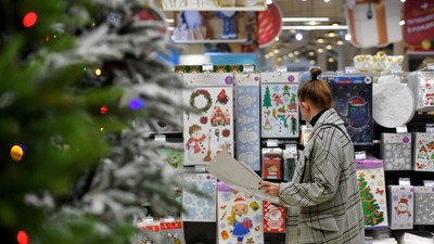 Sarbatori - centru comercial