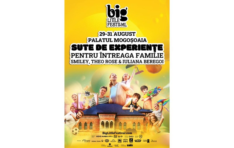 Big Little Festival - Cel mai mare festival dedicat experiențelor pentru părinți și copii