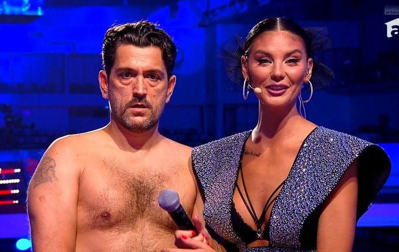 Reacția lui Cezar Ouatu, atunci când a văzut că iubita a venit să îl susțină la Splash! Vedete la apă. „Nu știu ce cauți aici! Ea trebuia să stea acasă”