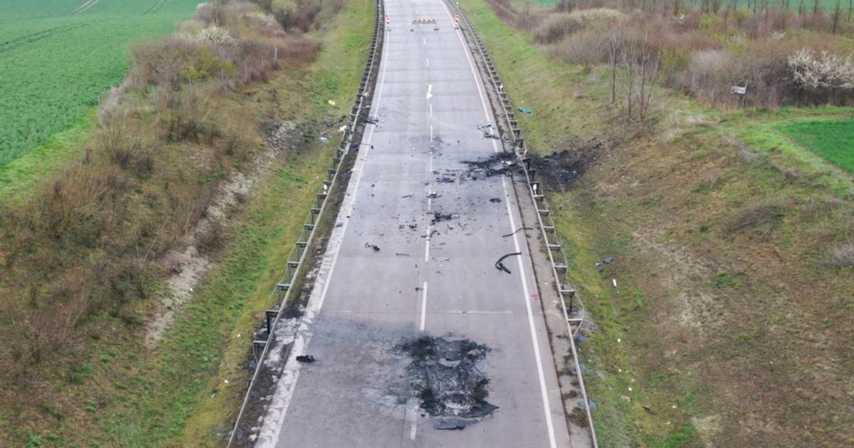 Urmele unui accident mortal, pe o șosea din Germania. Imagine cu caracter ilustrativ. Foto: Tag24