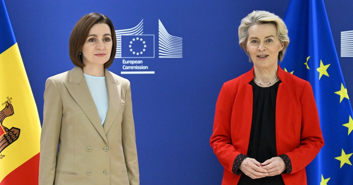 Maia Sandu, Ursula von der Leyen