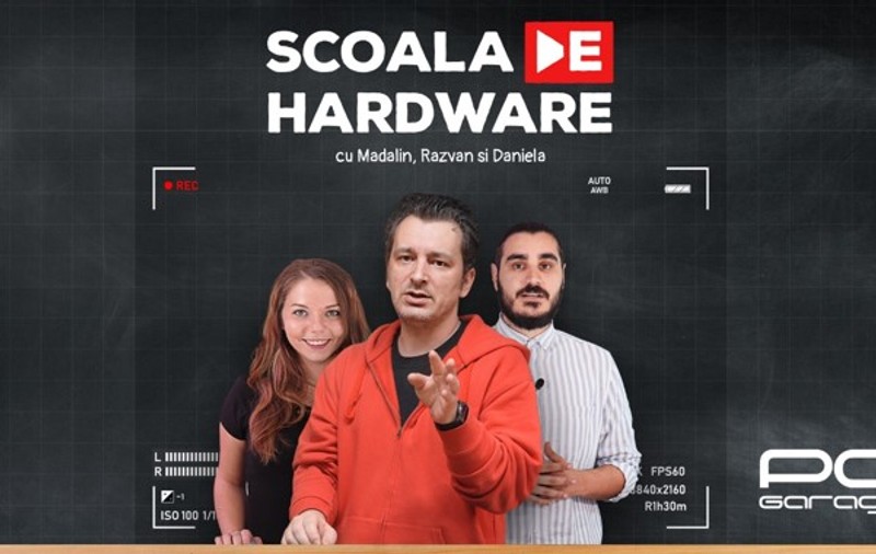 PC Garage lansează “Şcoala de Hardware” - emisiuni LIVE interactive şi educative | PUBLICITATE