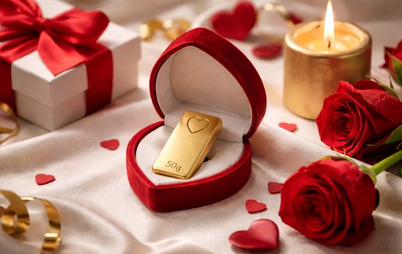 Cadou de Valentine’s Day: De ce aurul este mai mult decât un gest simbolic
