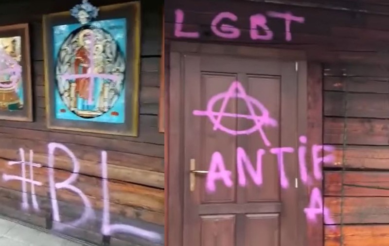 Biserica de lemn din Parcul Titan din București, vandalizată. Reacția virulentă a Patriarhiei