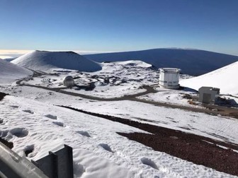 Zăpadă în Hawaii