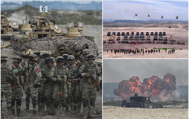 Filmare spectaculoasă cu „Lupii Negri”, infanteriștii români care se antrenează în Polonia în exercițiul Anakonda-23