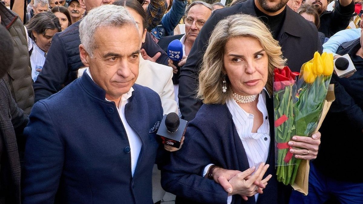 Călin Georgescu și soția lui, Cristela Georgescu