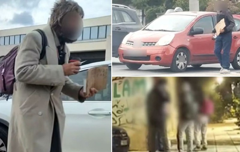 12 bărbați români ademeniți cu locuri de muncă în străinătate au fost puși să cerșească la semafoare, pe străzile din Atena