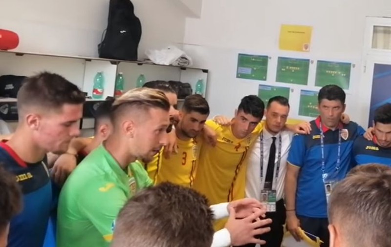VIDEO/ Atitudine de lider! Discursul impresionant al căpitanului Ionuț Radu, înaintea meciului cu Anglia: „Dau tot pentru voi, voi daţi totul pentru mine şi pentru România”