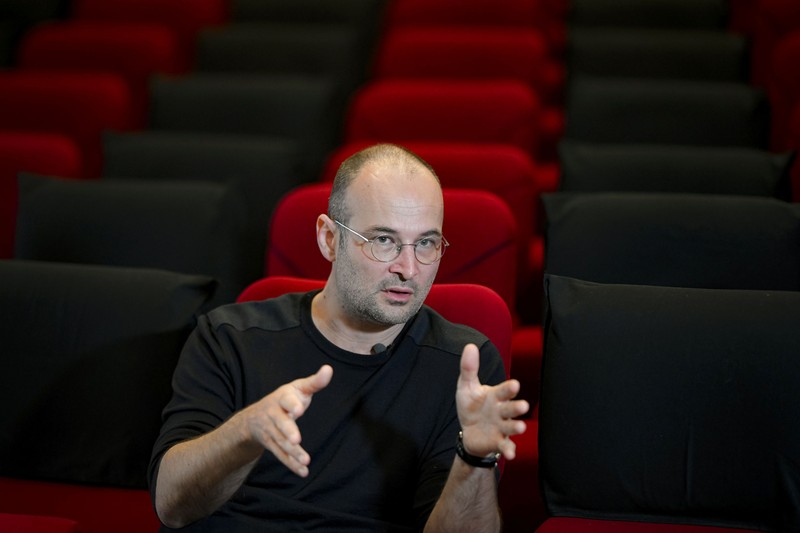 Regizorul documentarului „Colectiv", Alexander Nanau, 2021. Foto: ANDREEA ALEXANDRU / MEDIAFAX FOTO